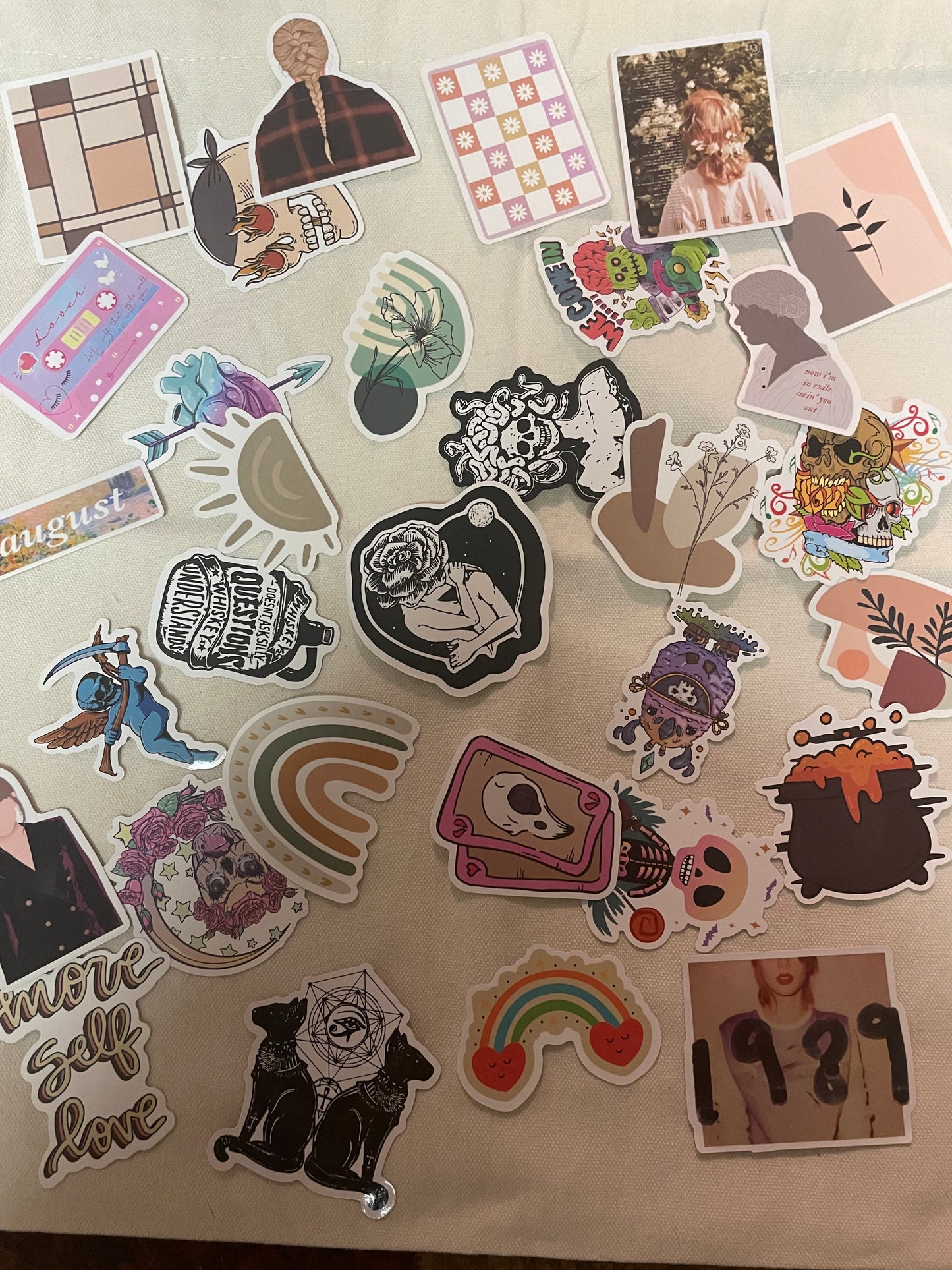 Themed mystery Stickers