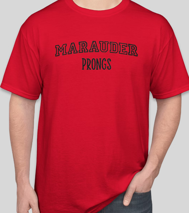 Marauders Prongs embroidery shirt