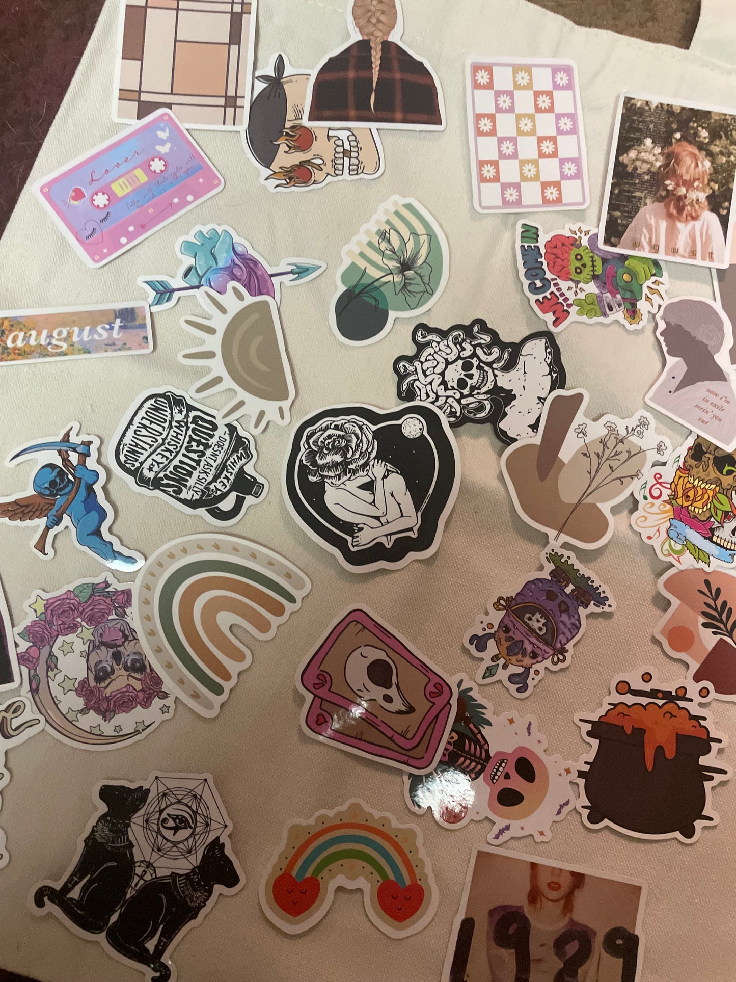 Themed mystery Stickers
